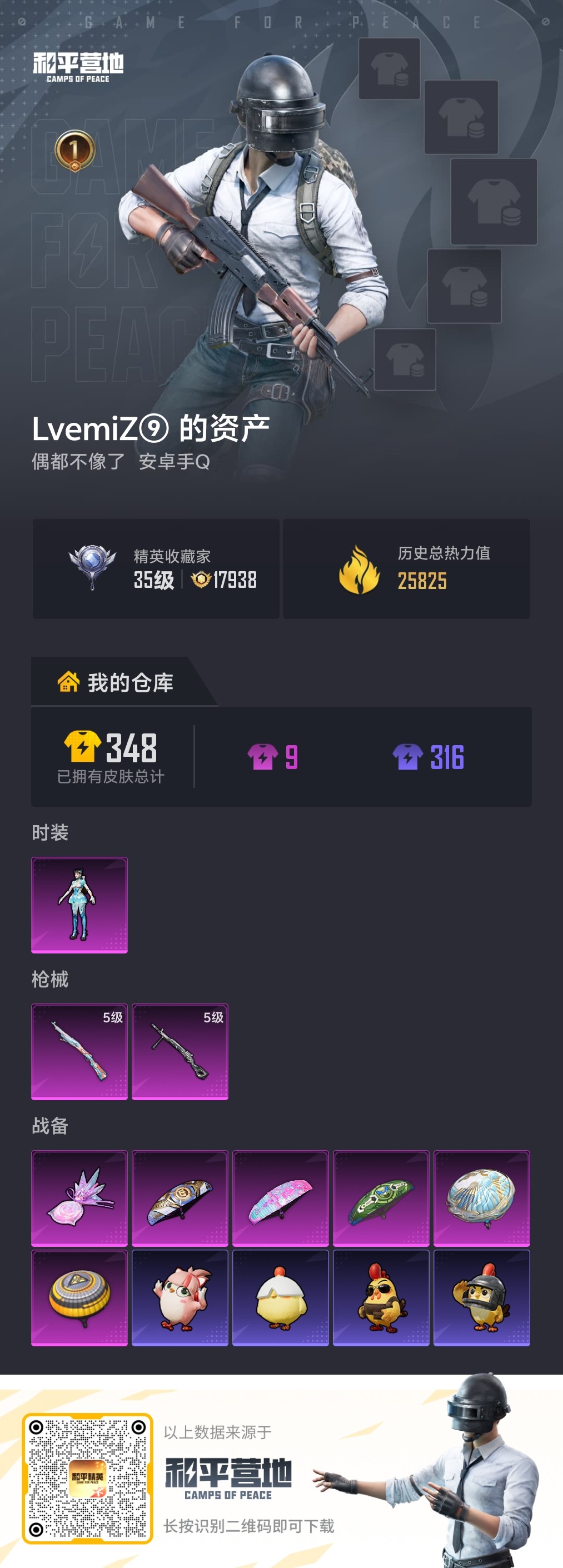 HPCMW4187328和平精英账号详情图10