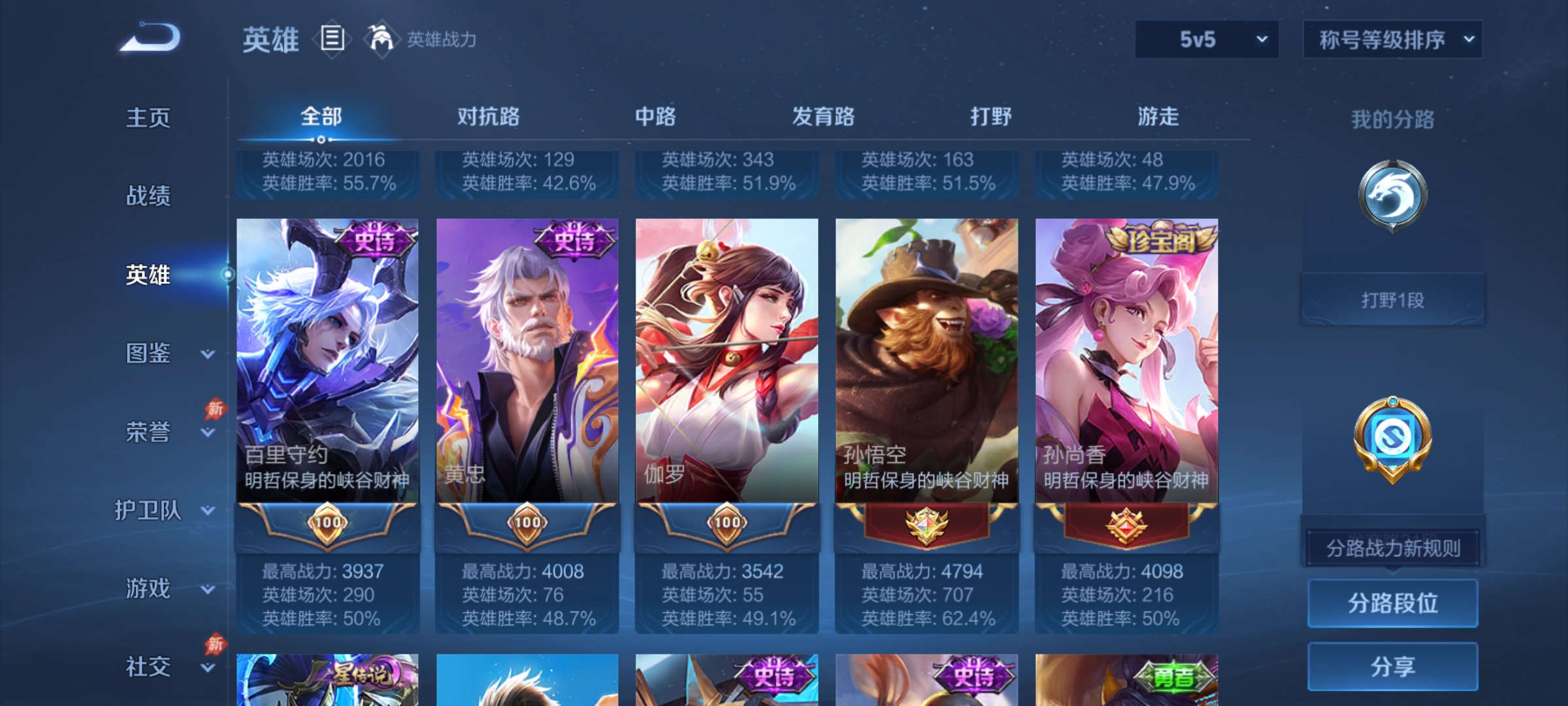 WZCMW4326392王者荣耀账号详情图4