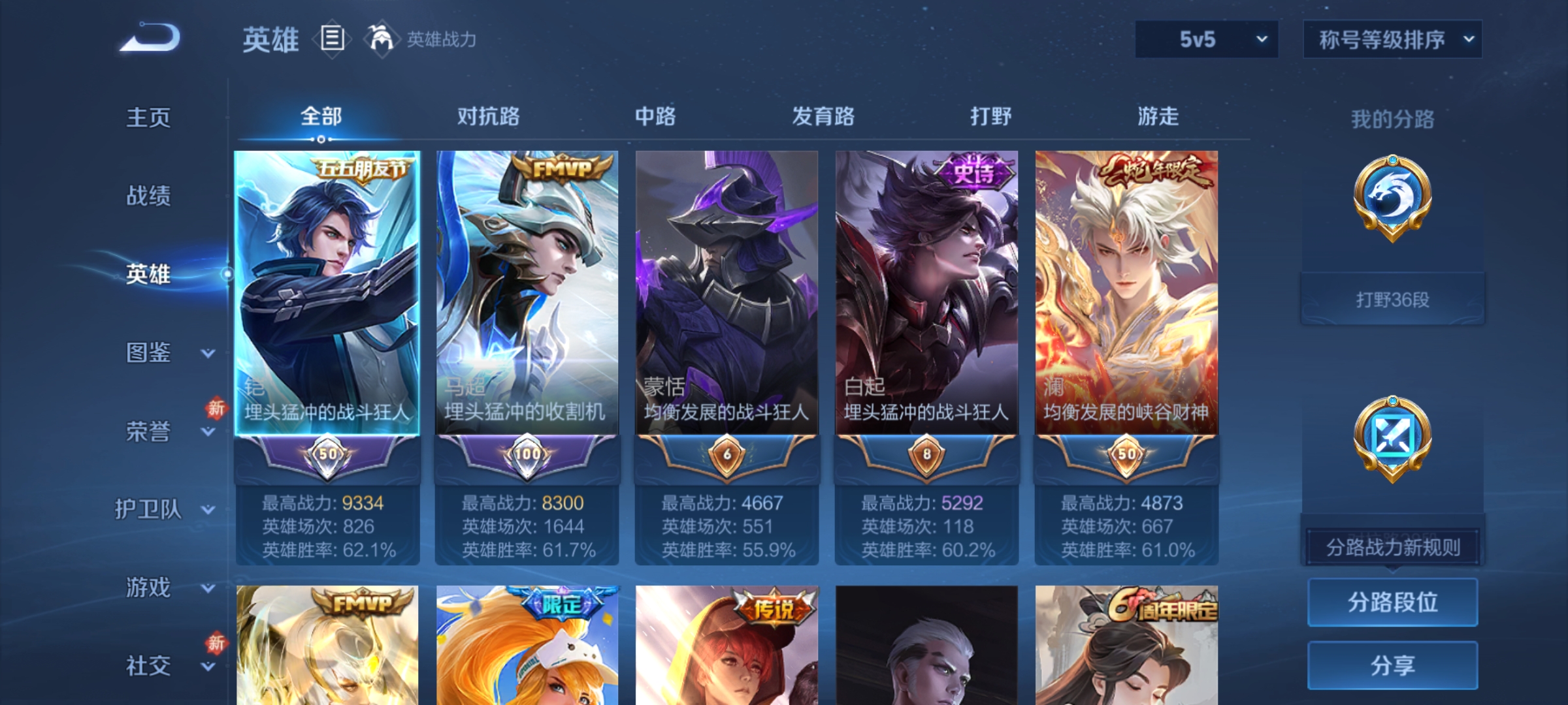 WZCMW4145727王者荣耀账号详情图3