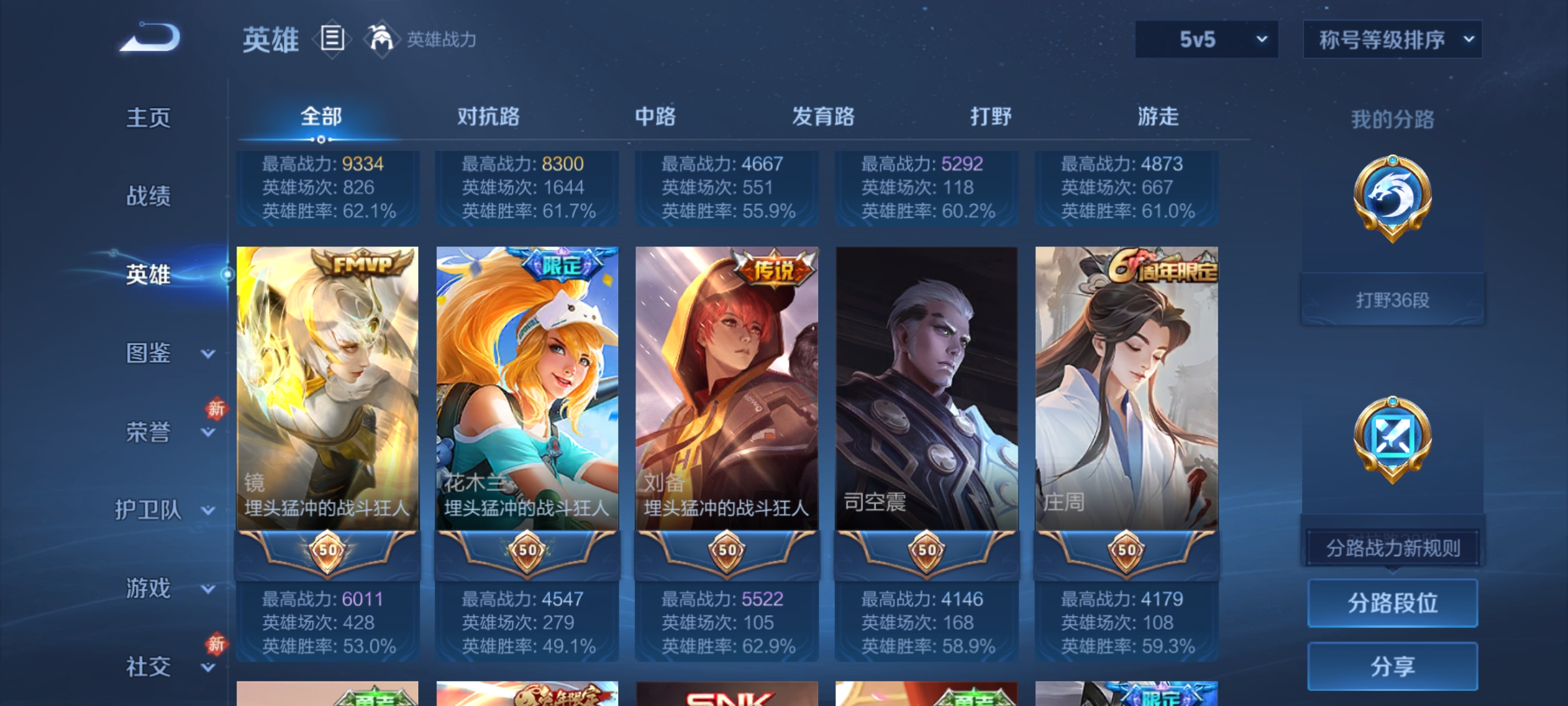 WZCMW4145727王者荣耀账号详情图4