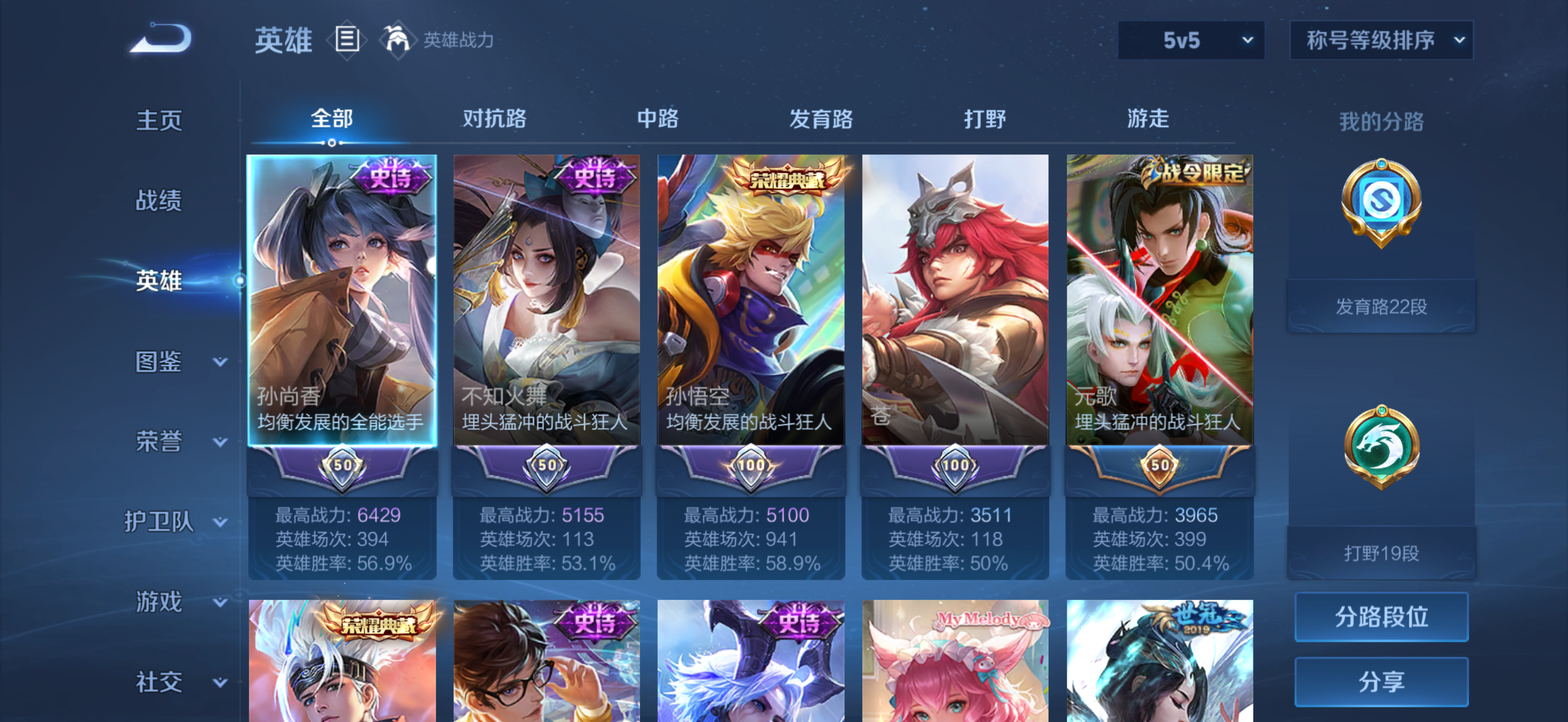 WZCMW4153876王者荣耀账号详情图3