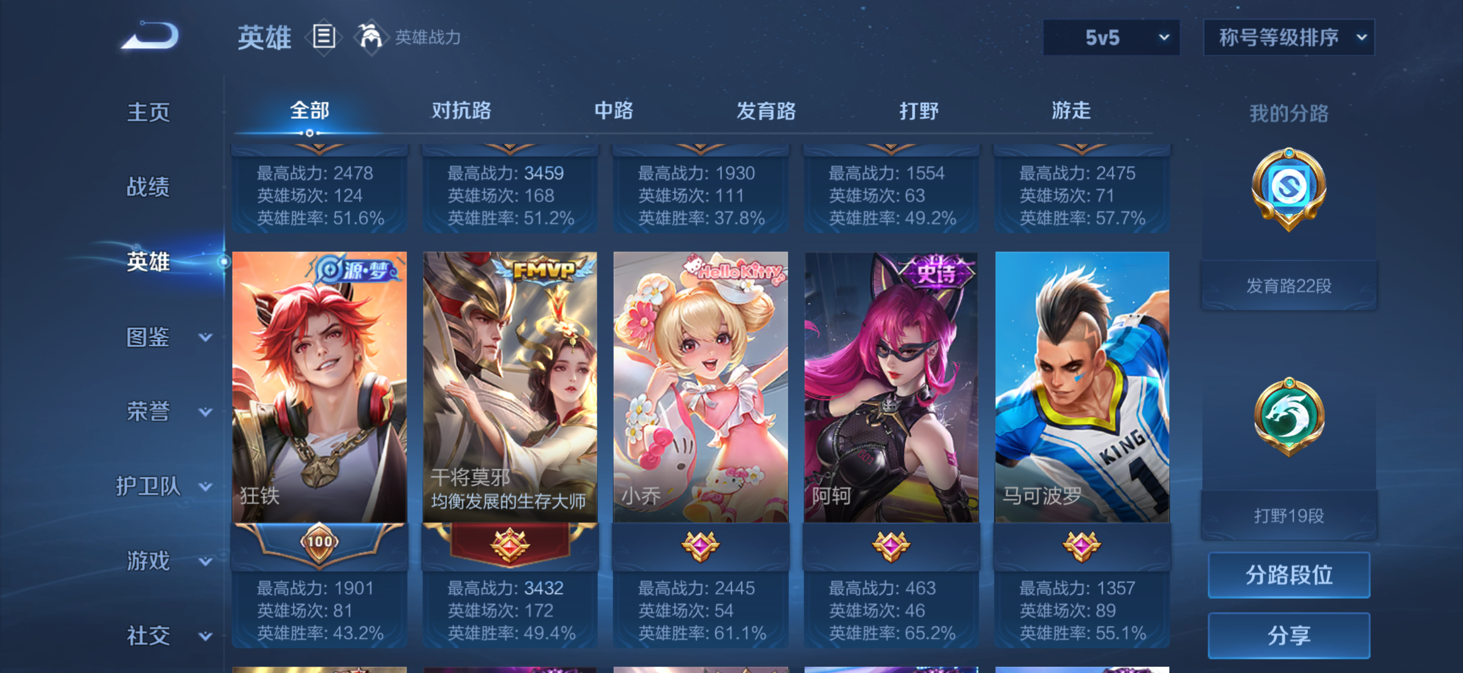 WZCMW4153876王者荣耀账号详情图6