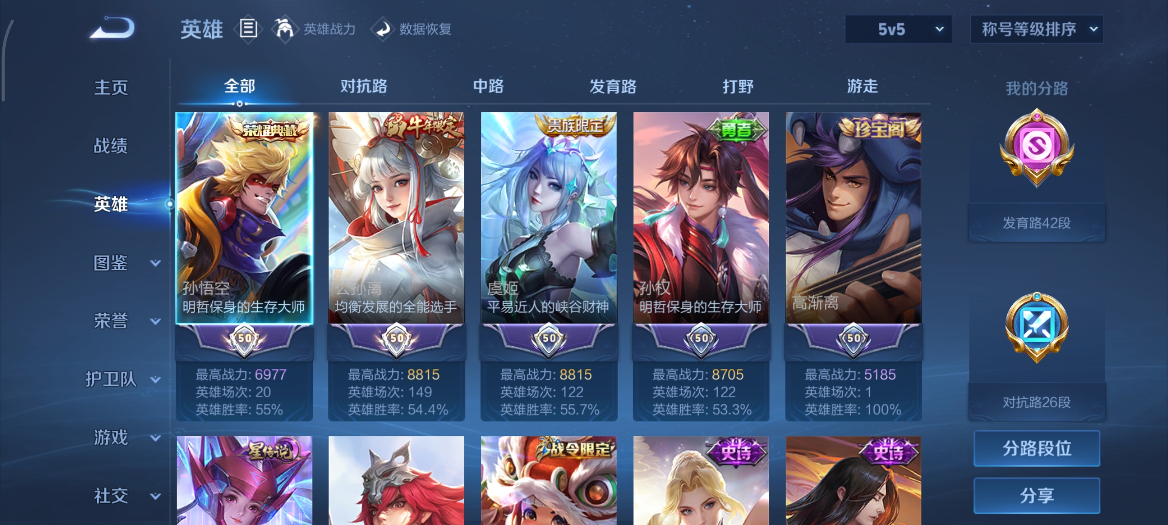 WZCMW3460518王者荣耀账号详情图3