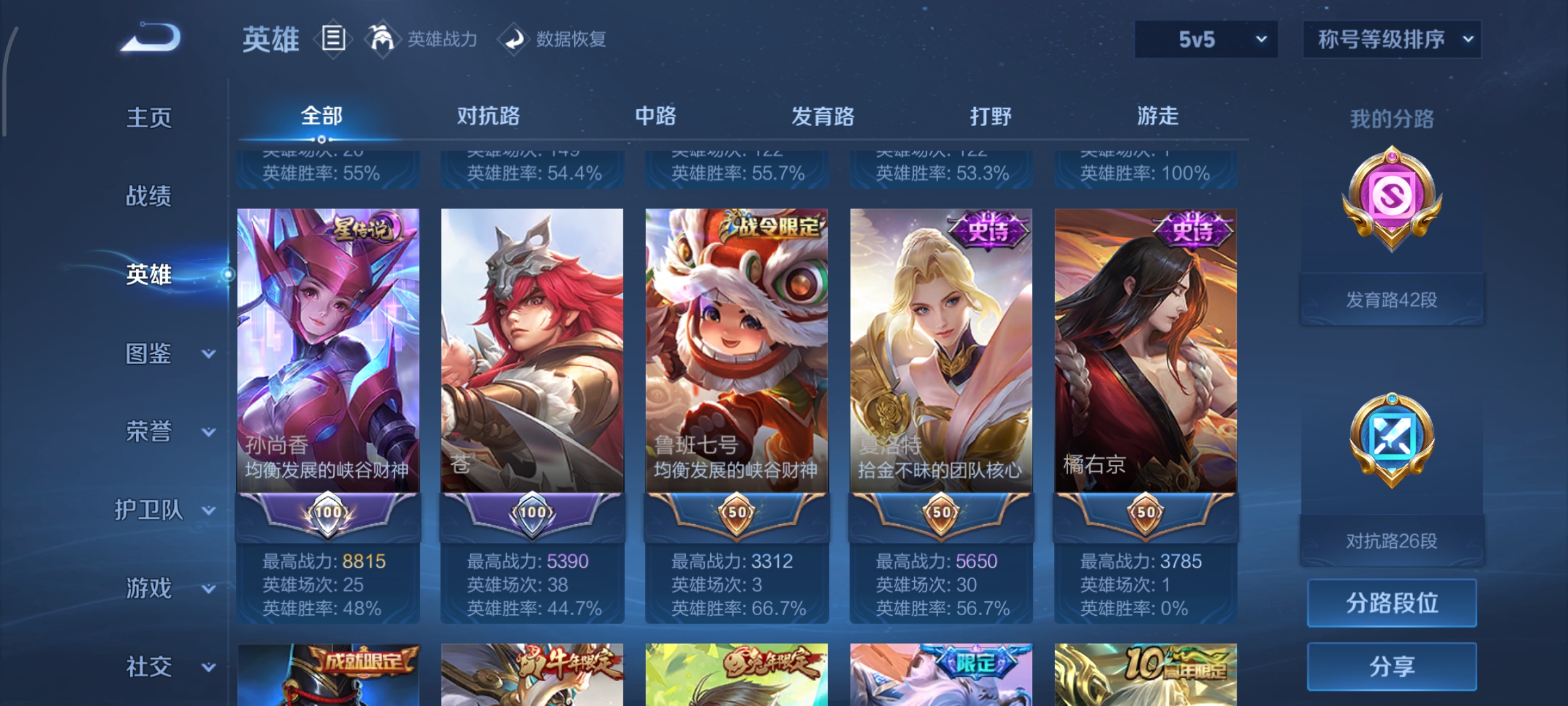 WZCMW3460518王者荣耀账号详情图4