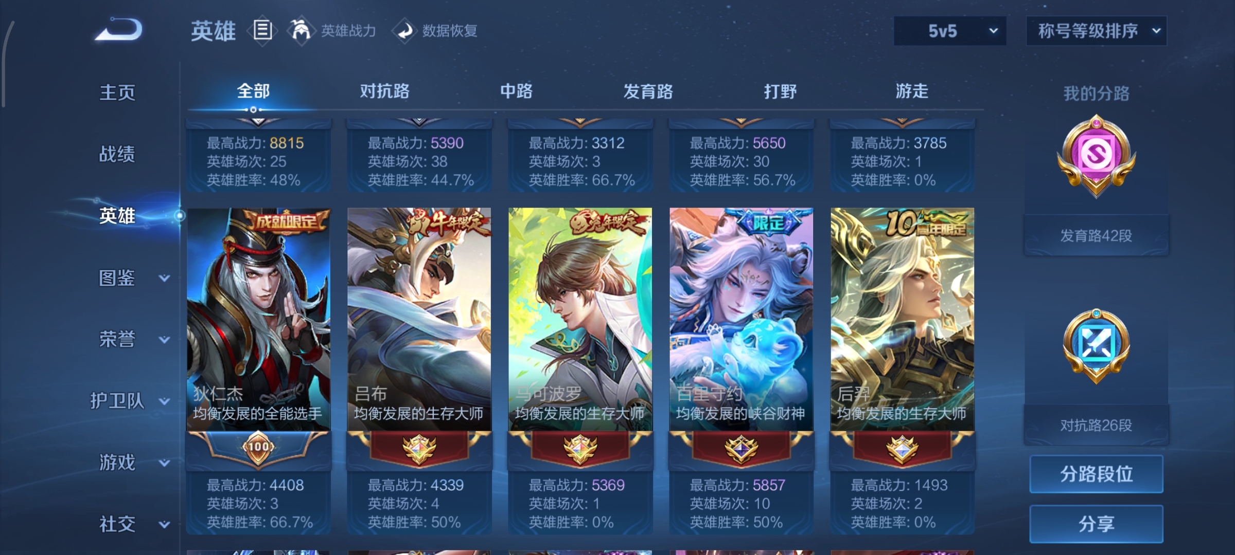 WZCMW3460518王者荣耀账号详情图5