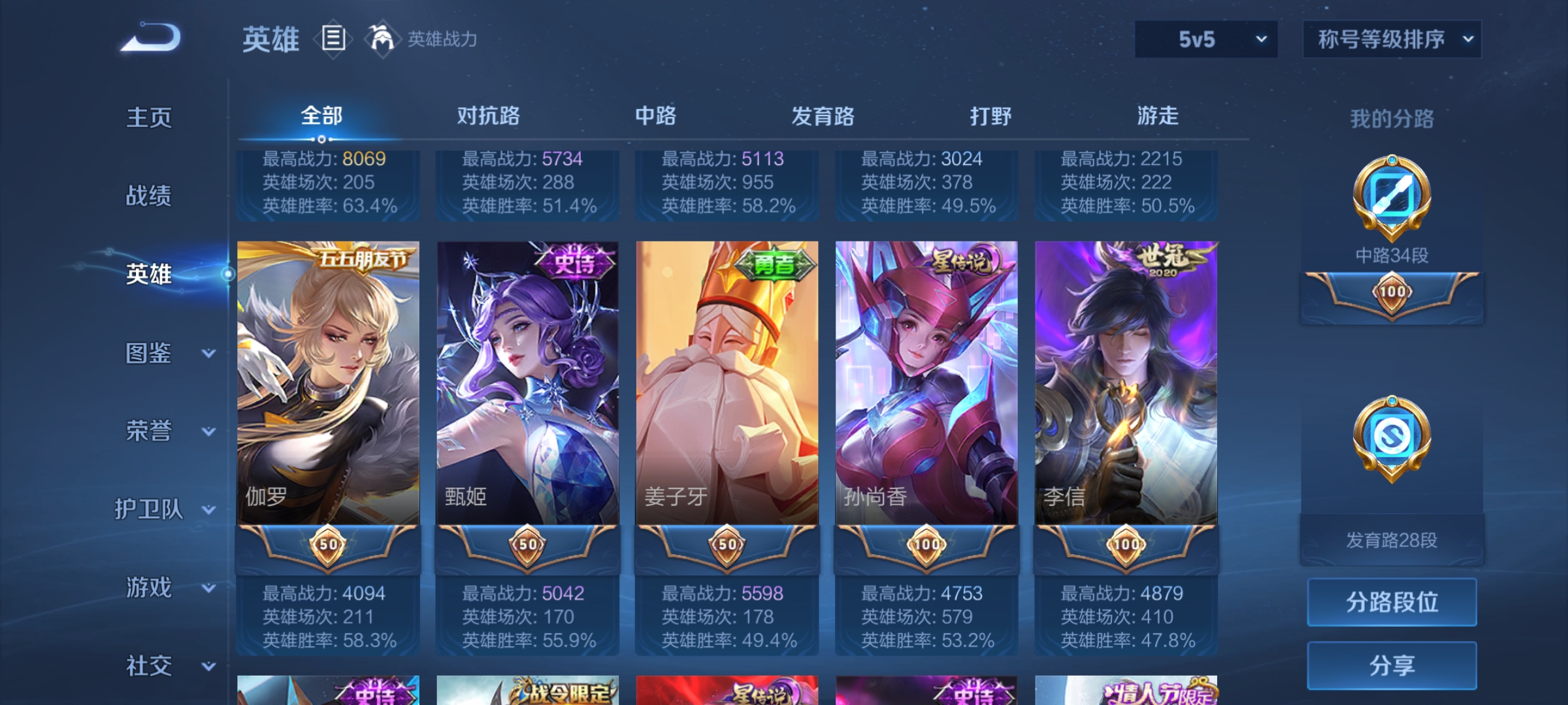 WZCMW470992王者荣耀账号详情图4