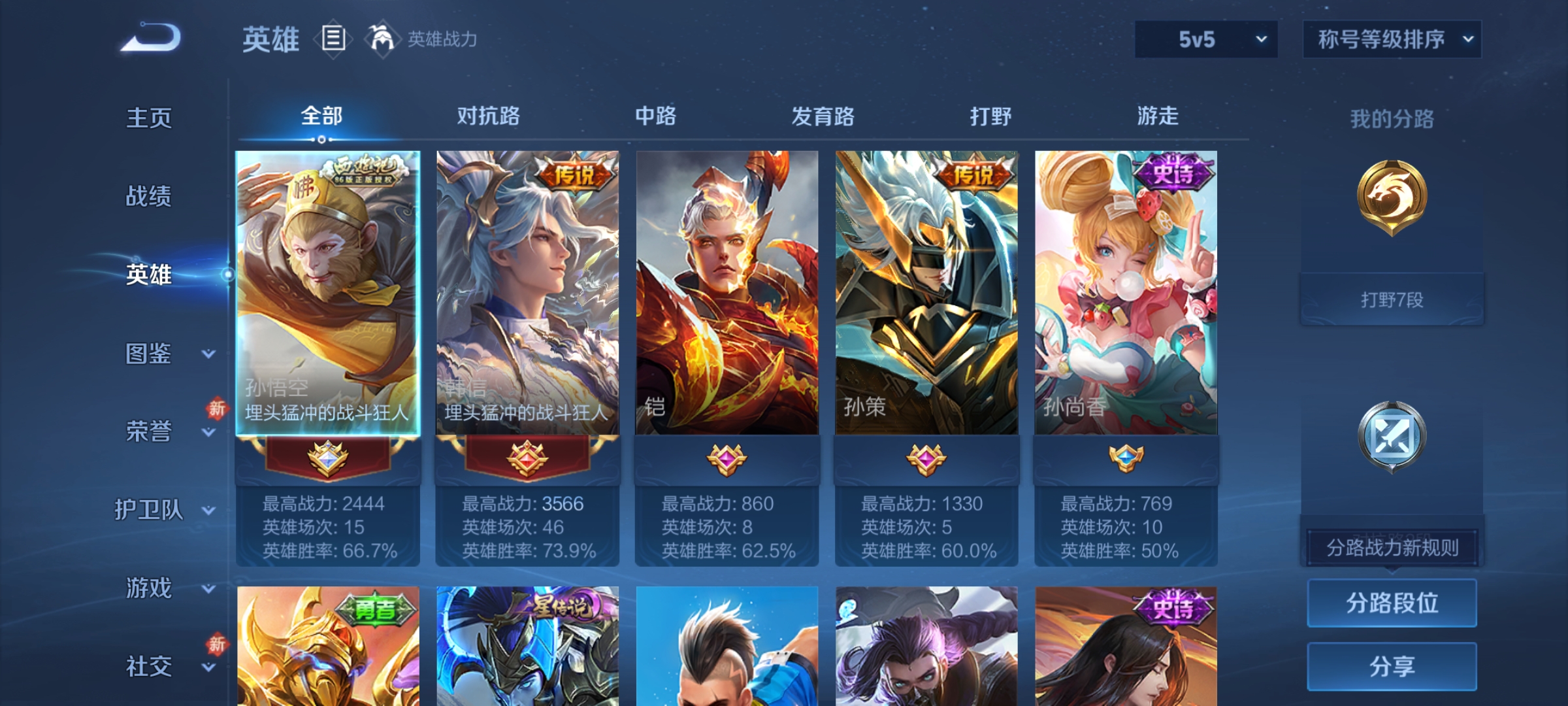 WZCMW4241498王者荣耀账号详情图3