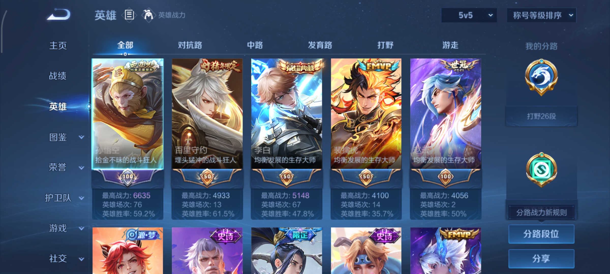 WZCMW3480629王者荣耀账号详情图3