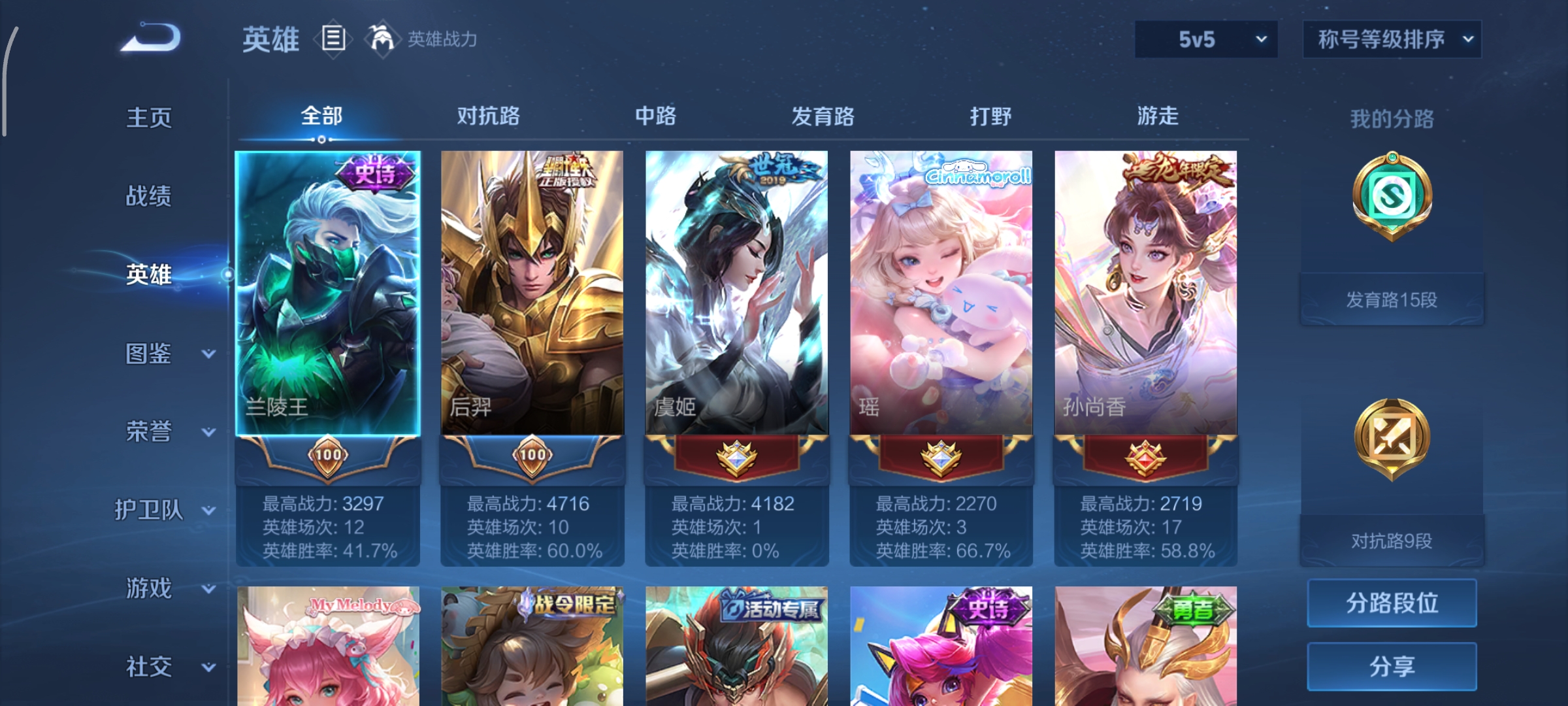 WZCMW3428789王者荣耀账号详情图3