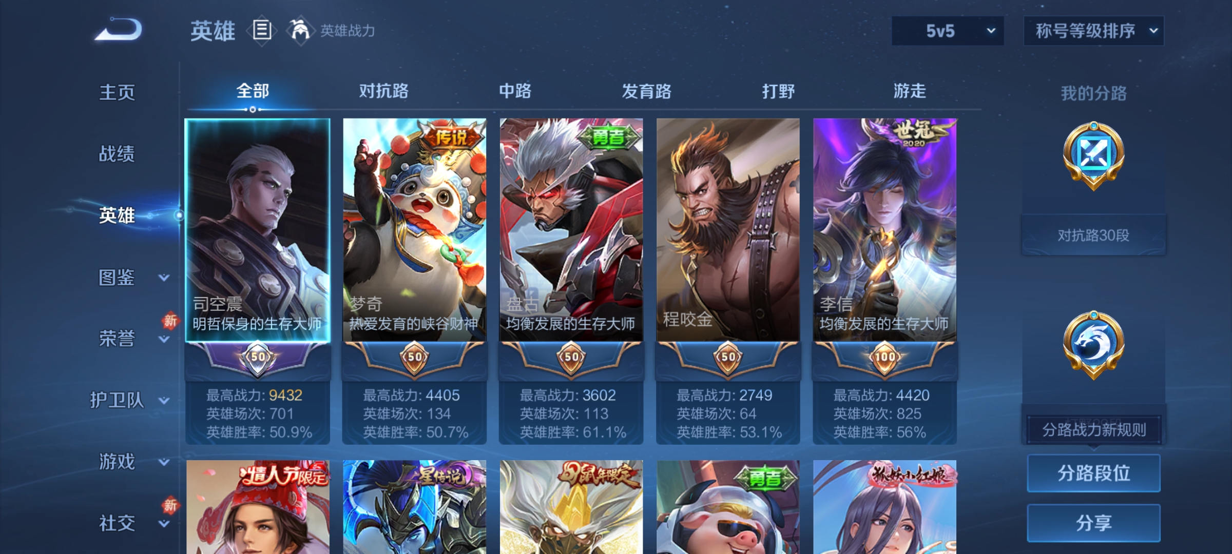 WZCMW4146790王者荣耀账号详情图3