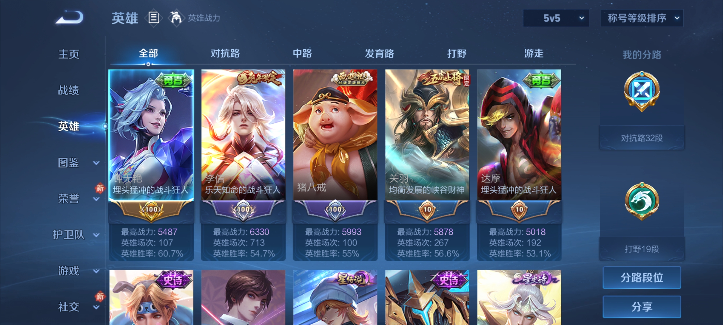 WZCMW4160591王者荣耀账号详情图3