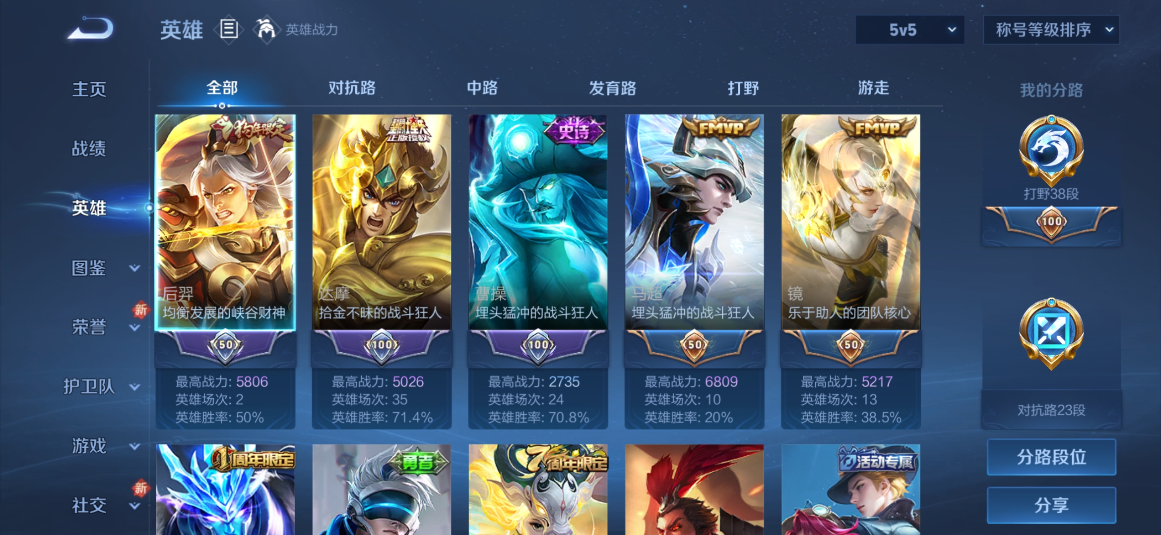 WZCMW3365728王者荣耀账号详情图8