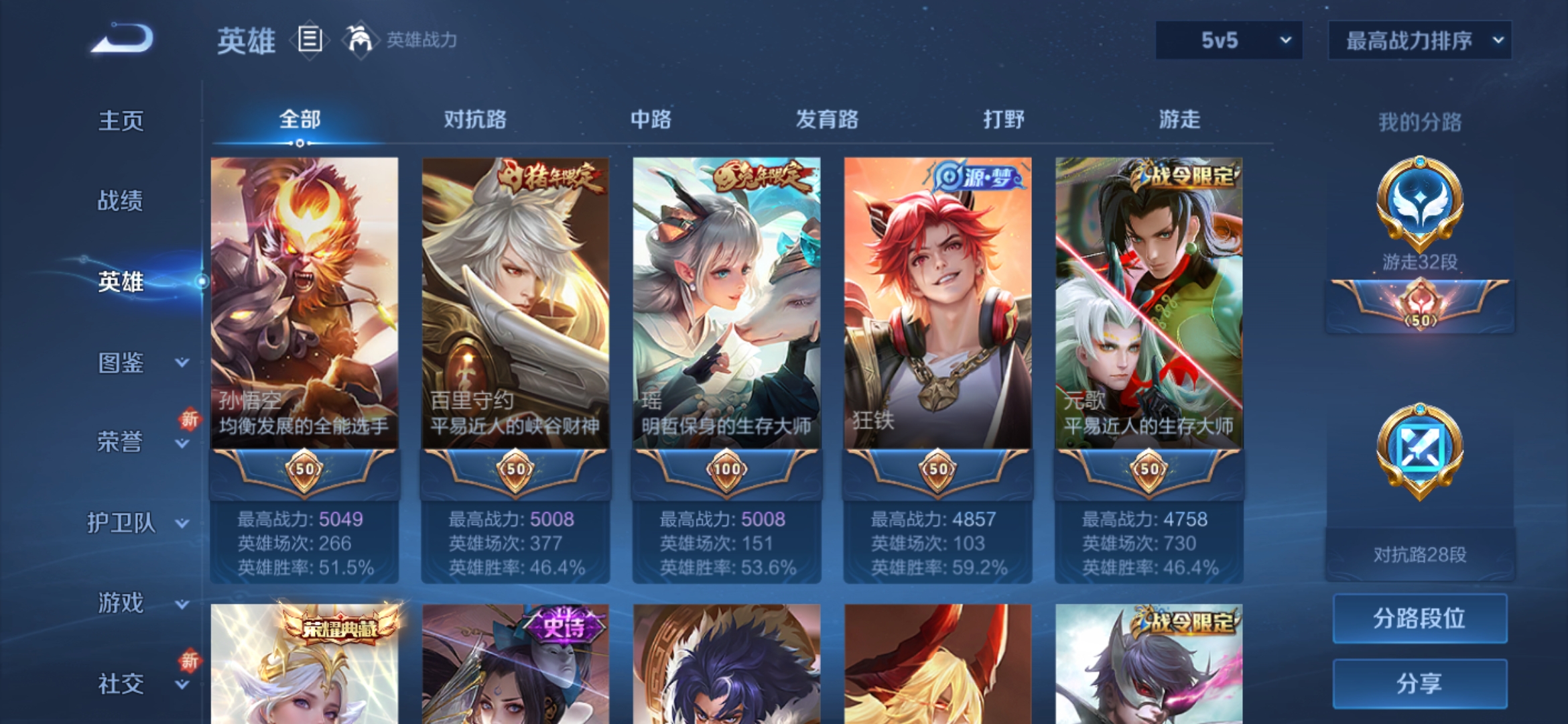 WZCMW3365723王者荣耀账号详情图7