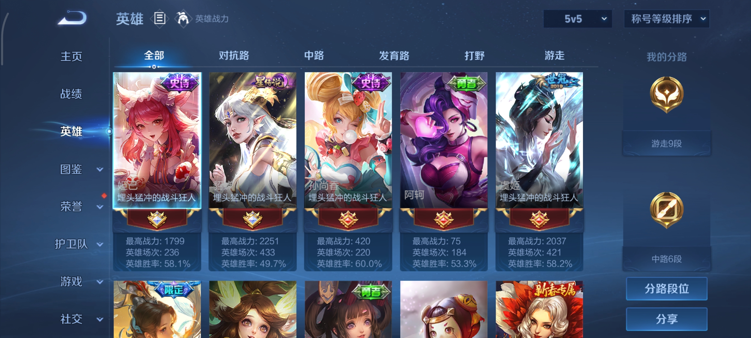 WZCMW471006王者荣耀账号详情图3