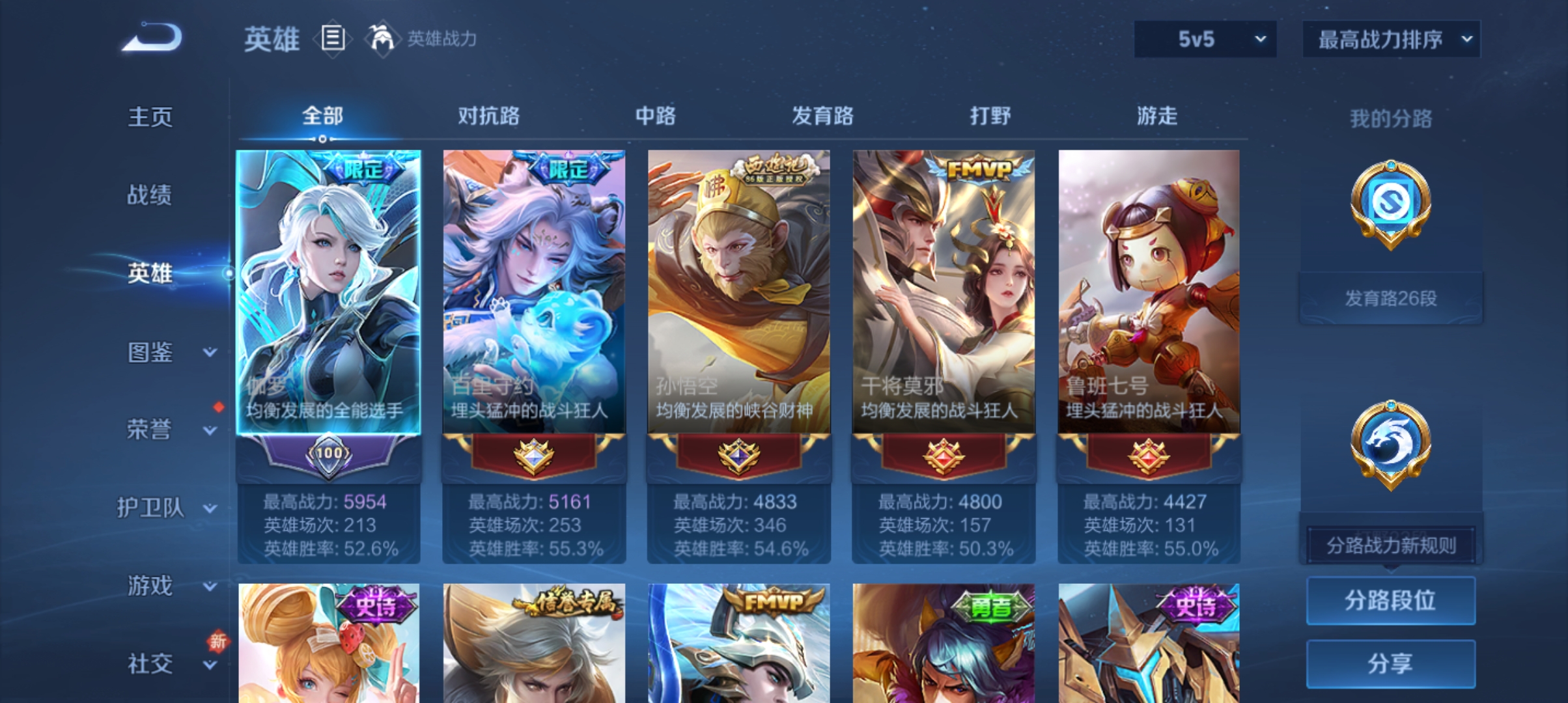 WZQM3191794王者荣耀账号详情图2
