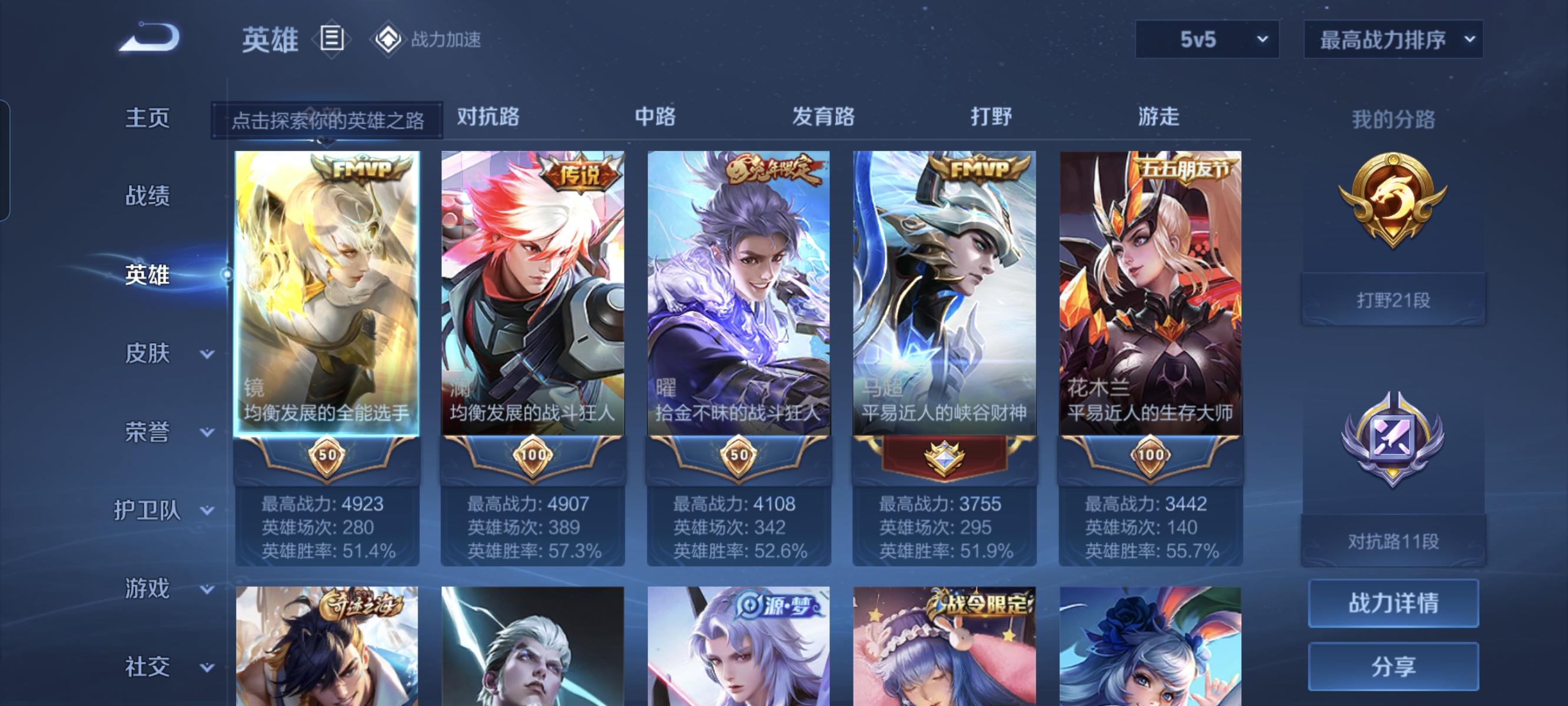 WZCMW3287288王者荣耀账号详情图2