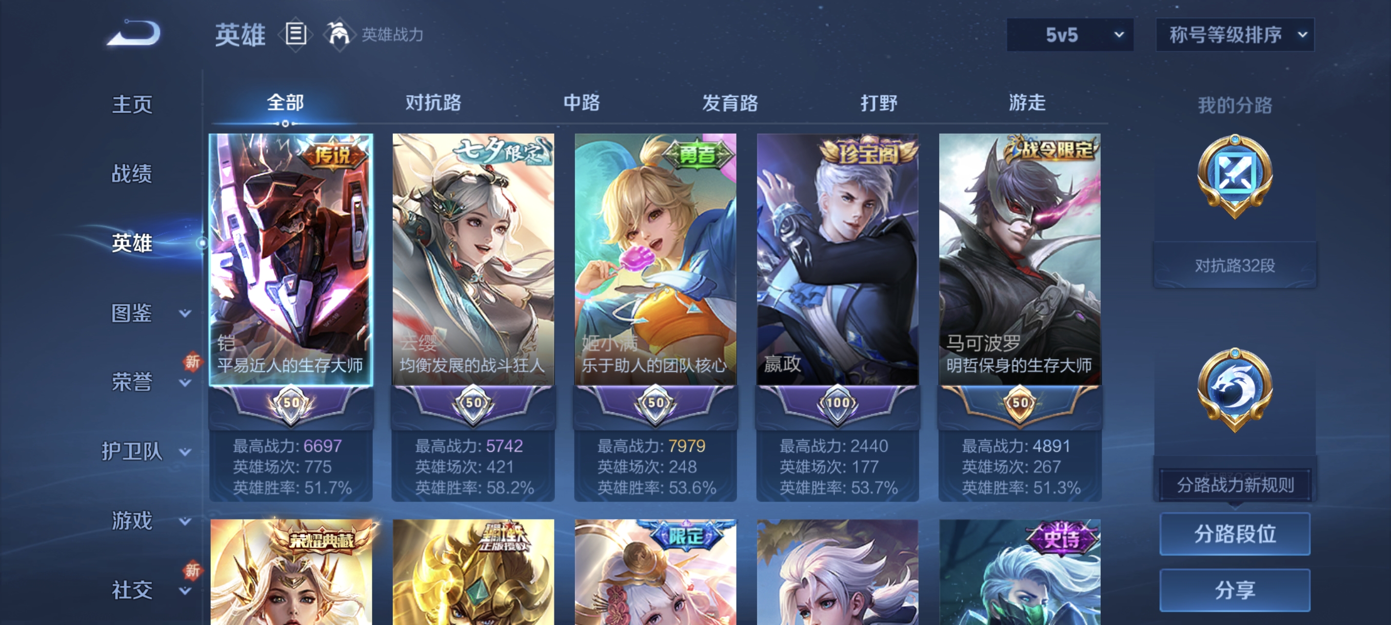WZCMW3248503王者荣耀账号详情图3