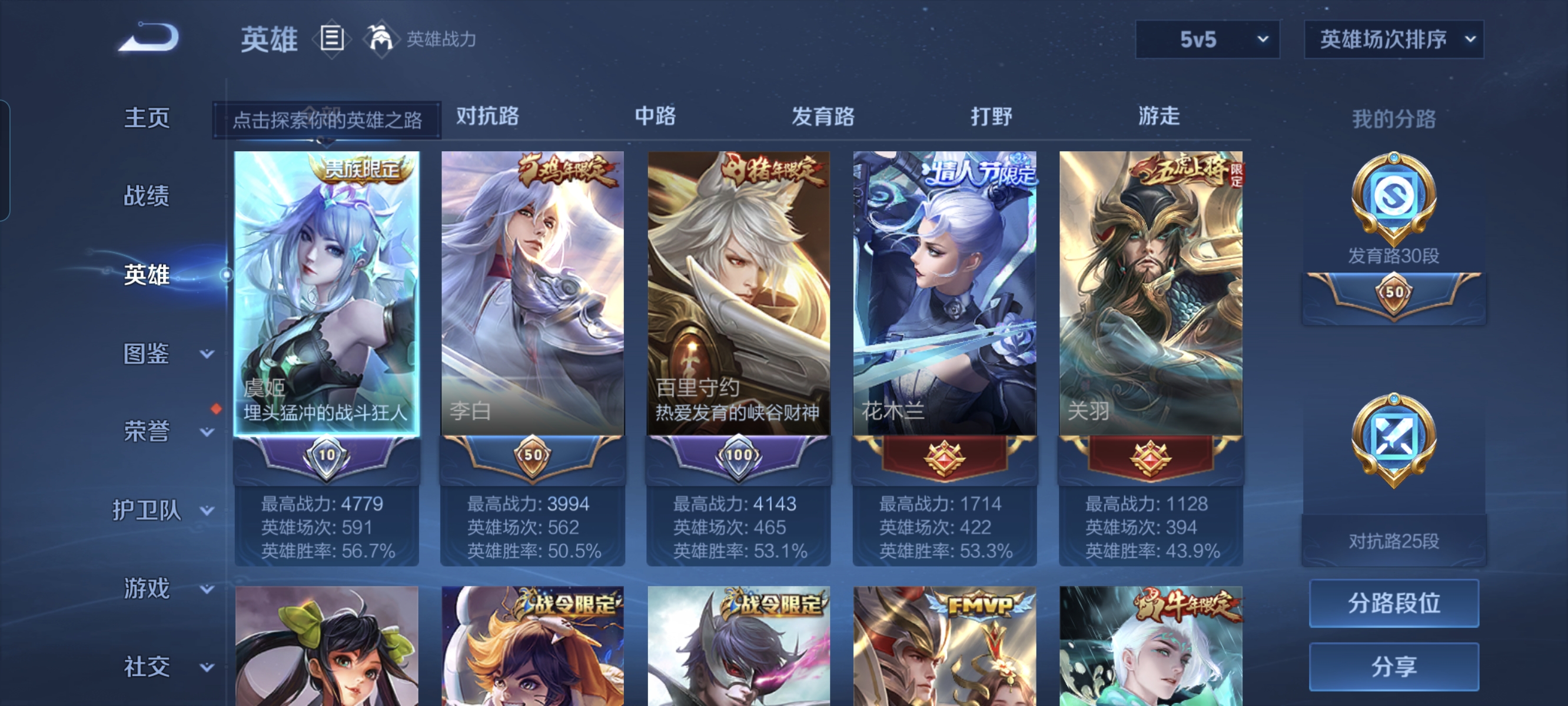 WZCMW3248461王者荣耀账号详情图3
