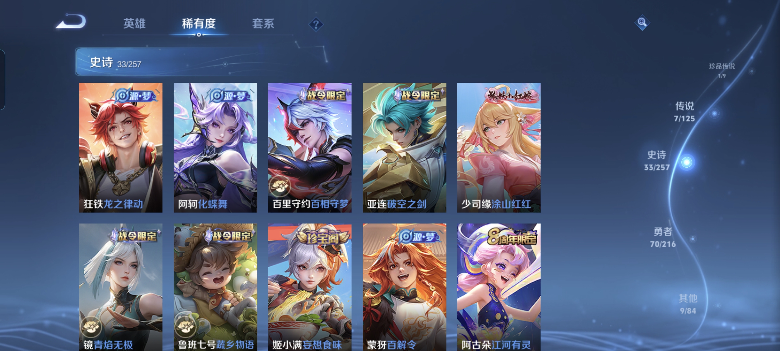 WZCMW3248458王者荣耀账号详情图8