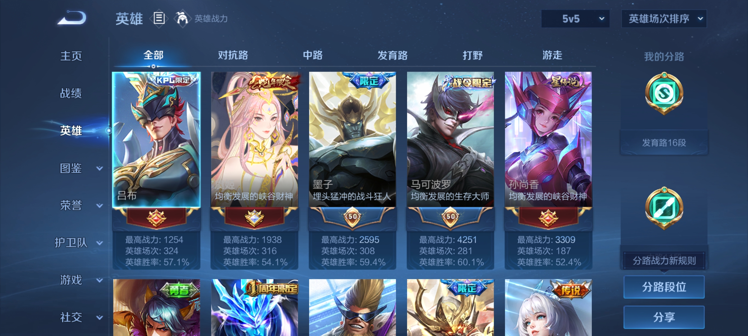 WZCMW3287462王者荣耀账号详情图3