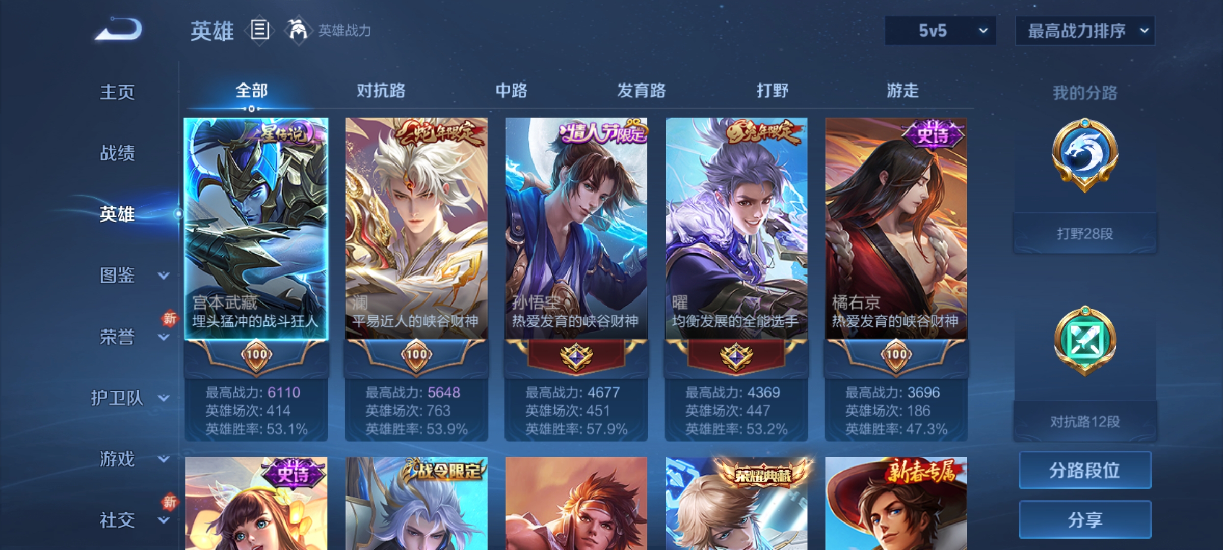 WZCMW3248368王者荣耀账号详情图3