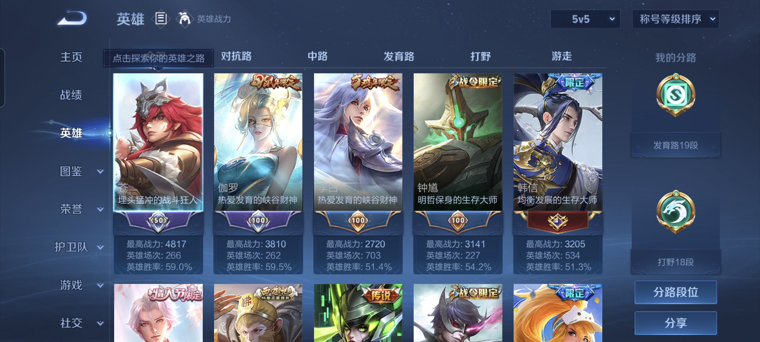 WZCMW3248440王者荣耀账号详情图3