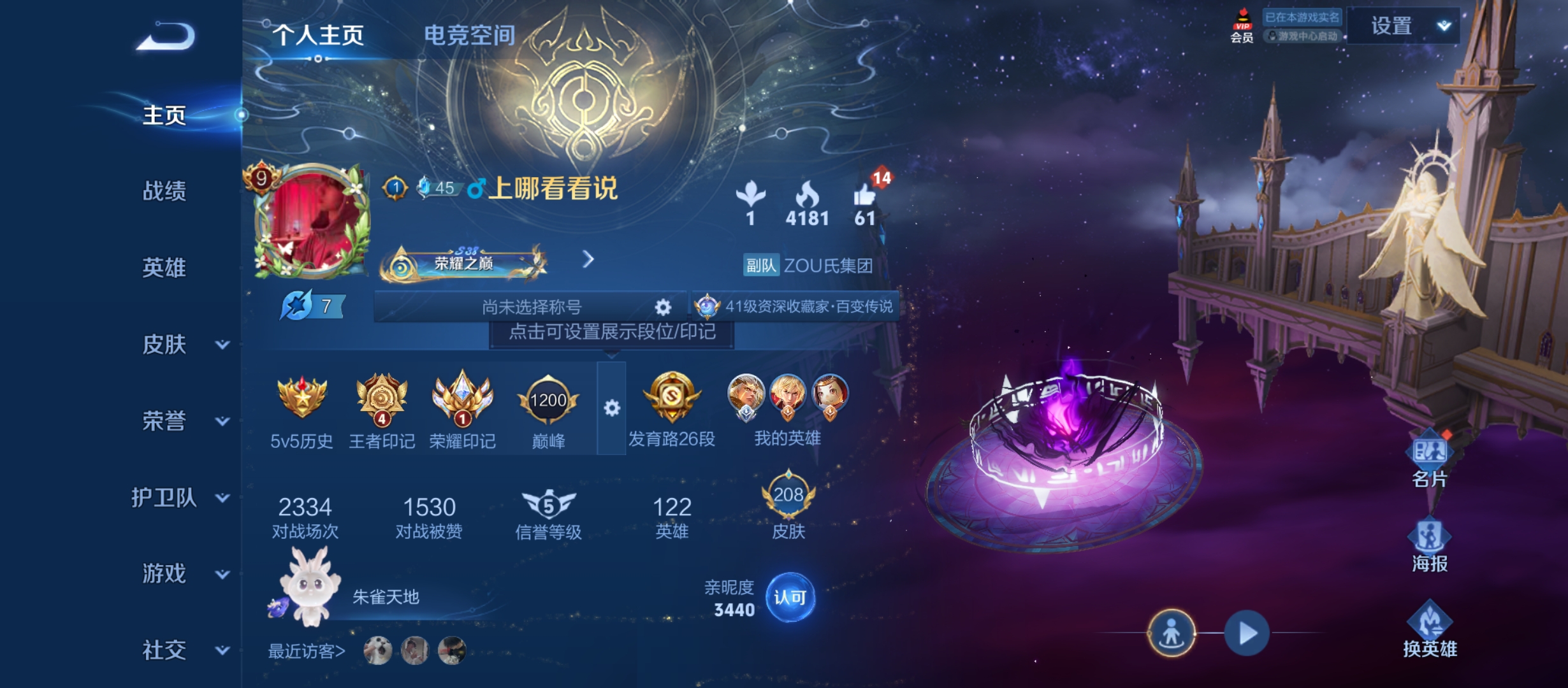 WZQM3184431王者荣耀账号详情图2