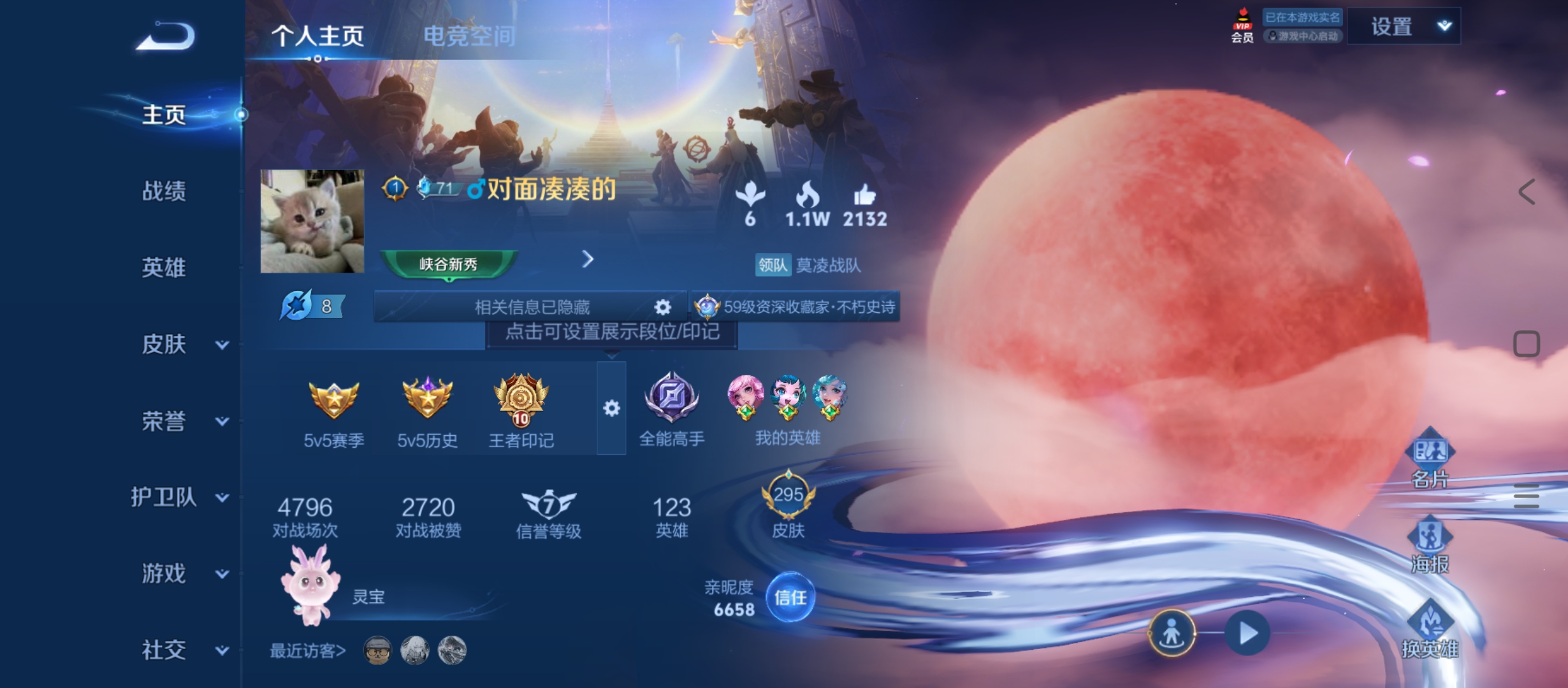 WZQM3184760王者荣耀账号详情图2