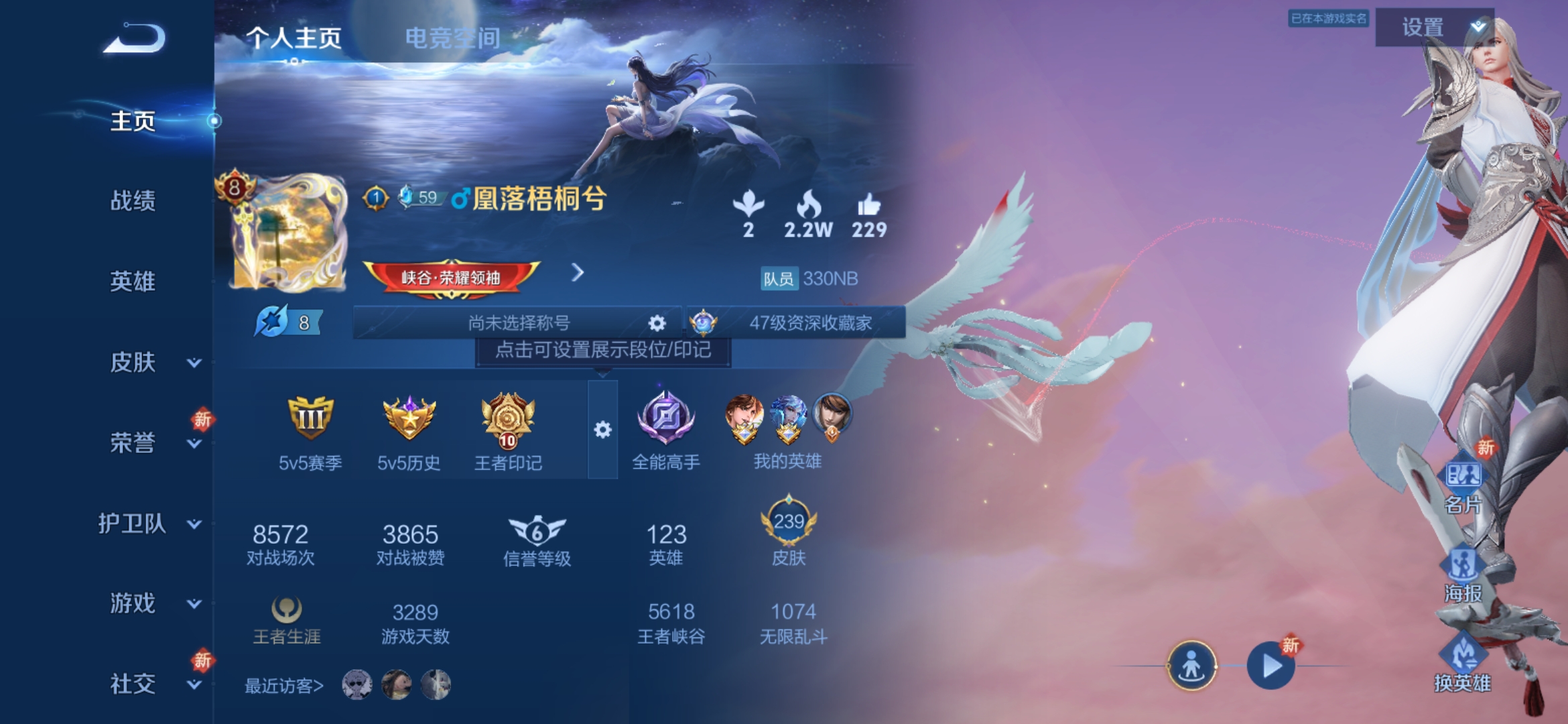 WZQM3184541王者荣耀账号详情图2
