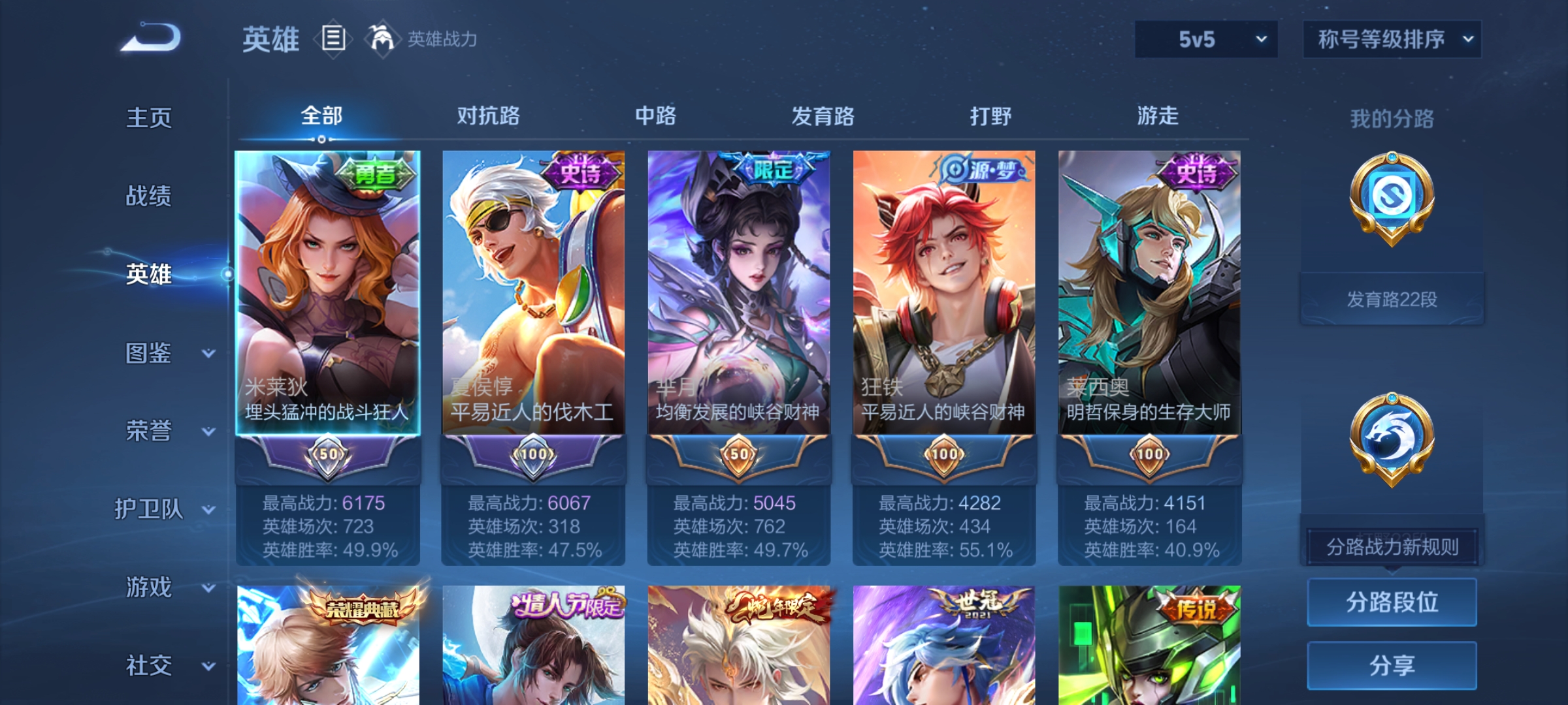 WZCMW3250020王者荣耀账号详情图3