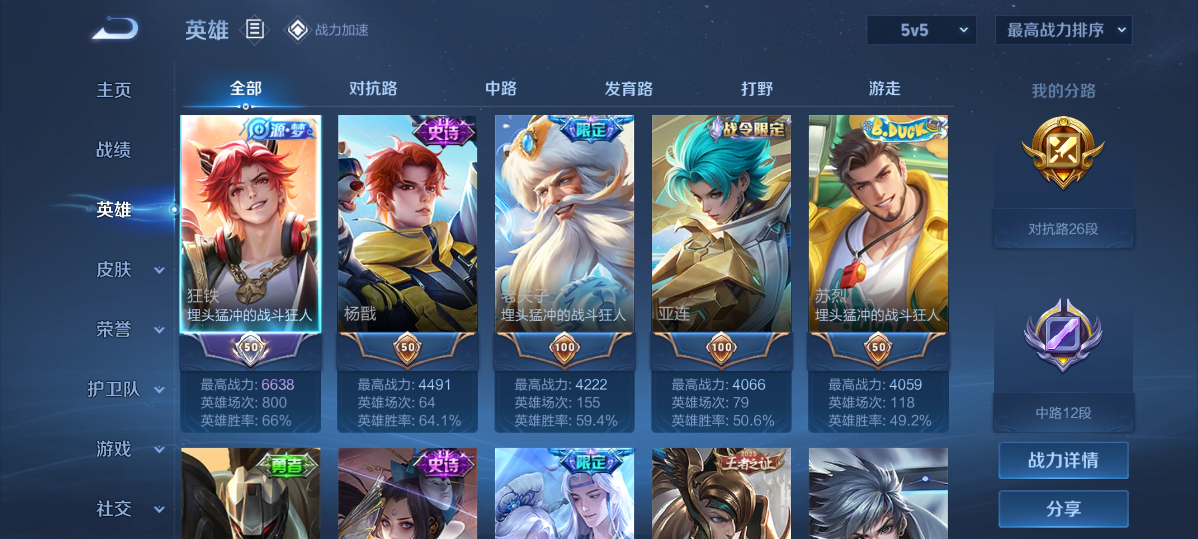 WZCMW3248539王者荣耀账号详情图3