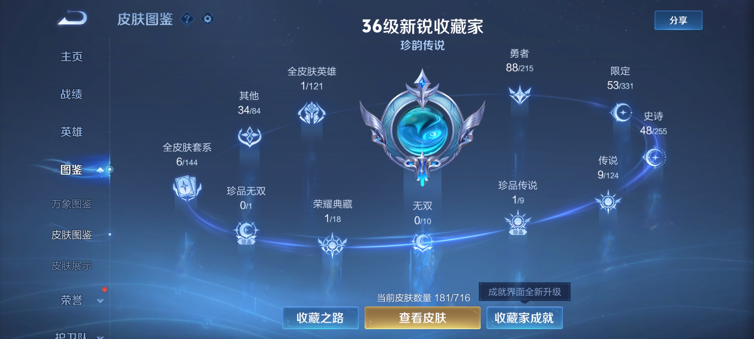WZCMW3287409王者荣耀账号详情图4