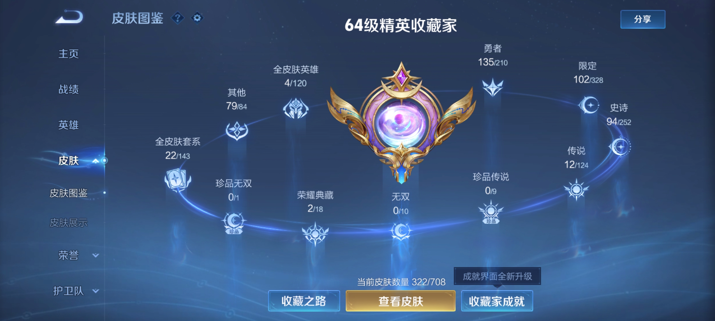 WZQM3184830王者荣耀账号详情图5