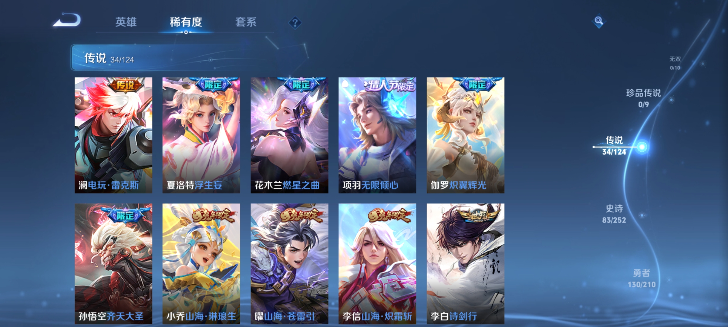 WZQM3184002王者荣耀账号详情图9