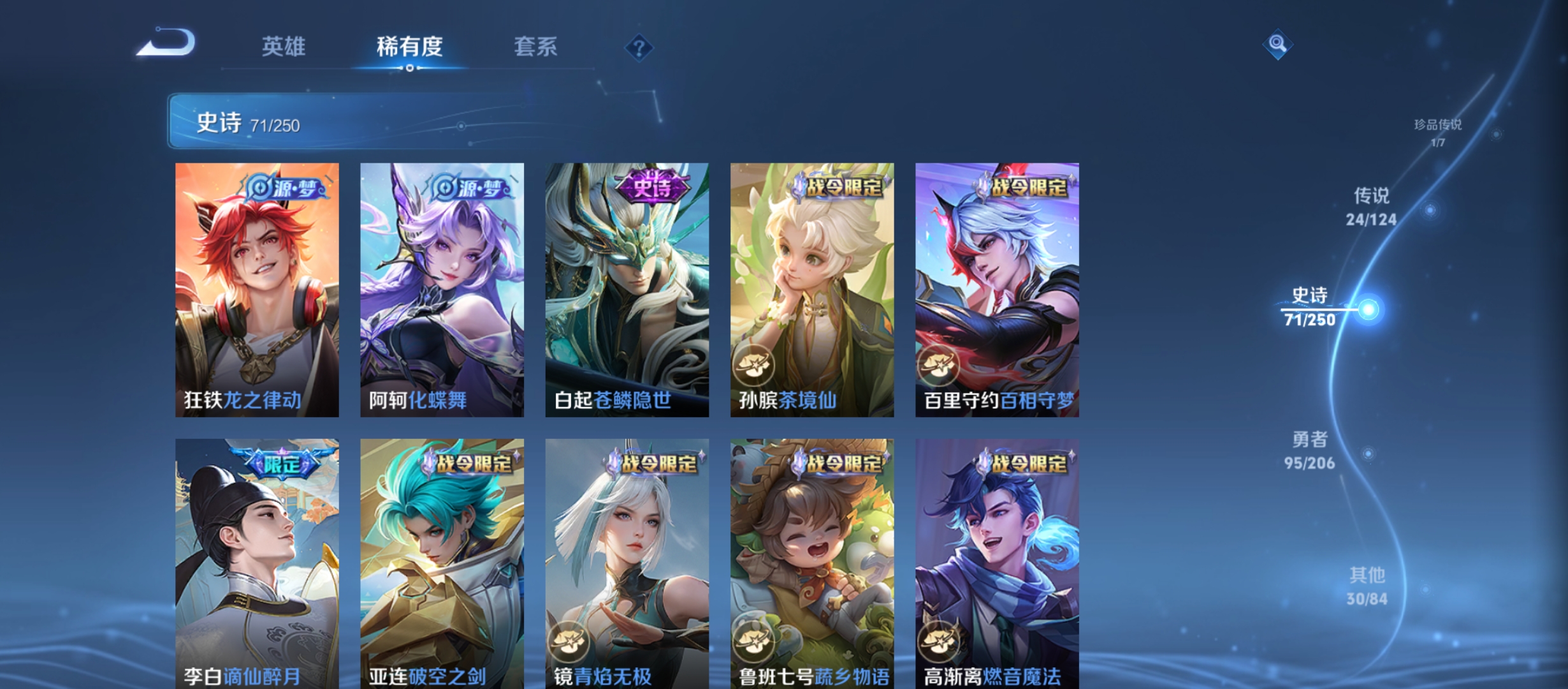 WZQM3184436王者荣耀账号详情图13