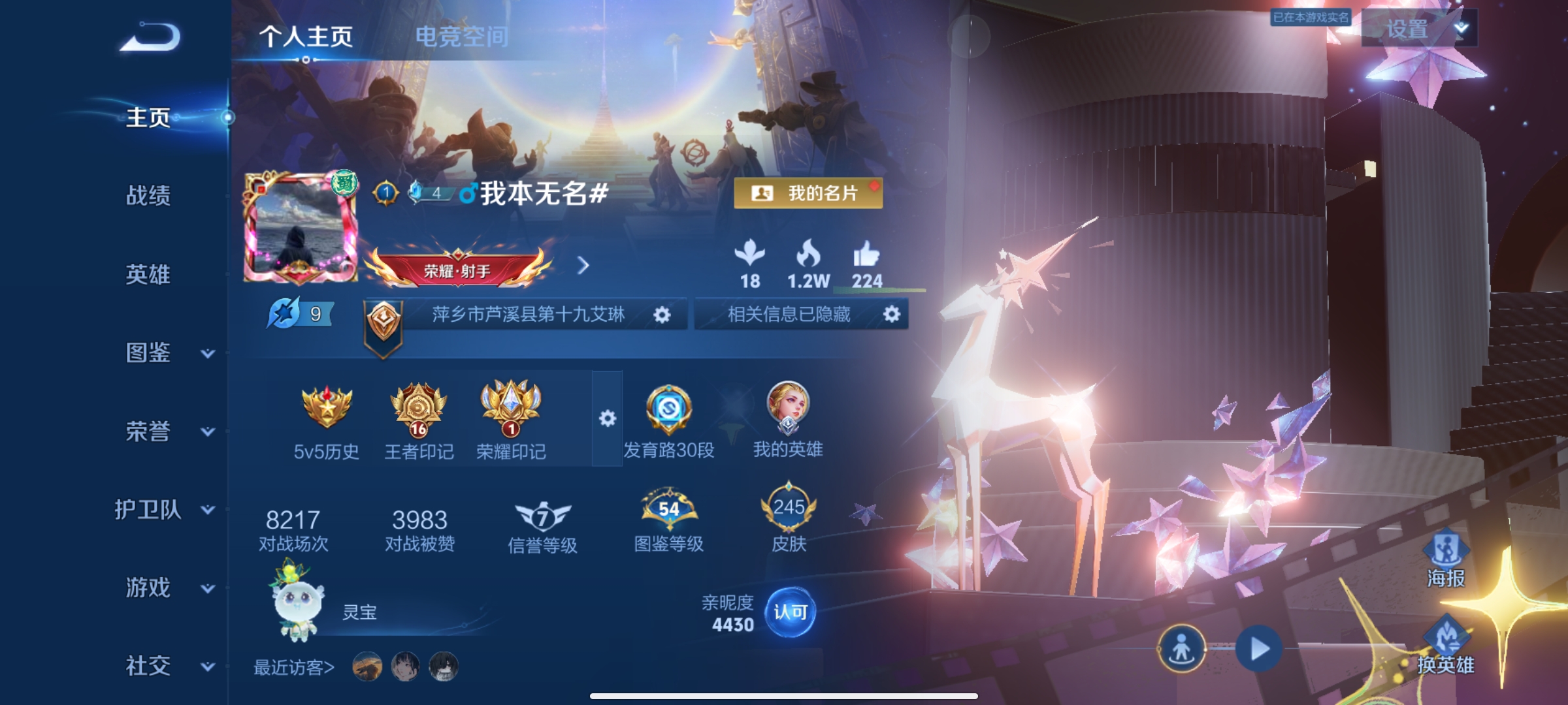 WZQM3192222王者荣耀账号详情图1