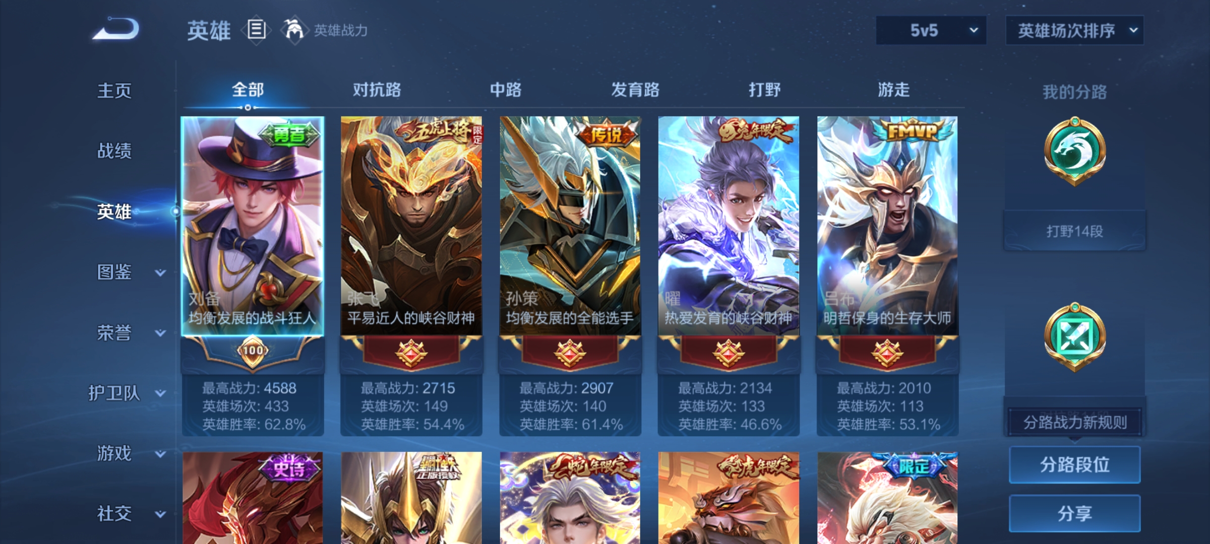 WZCMW3248359王者荣耀账号详情图3
