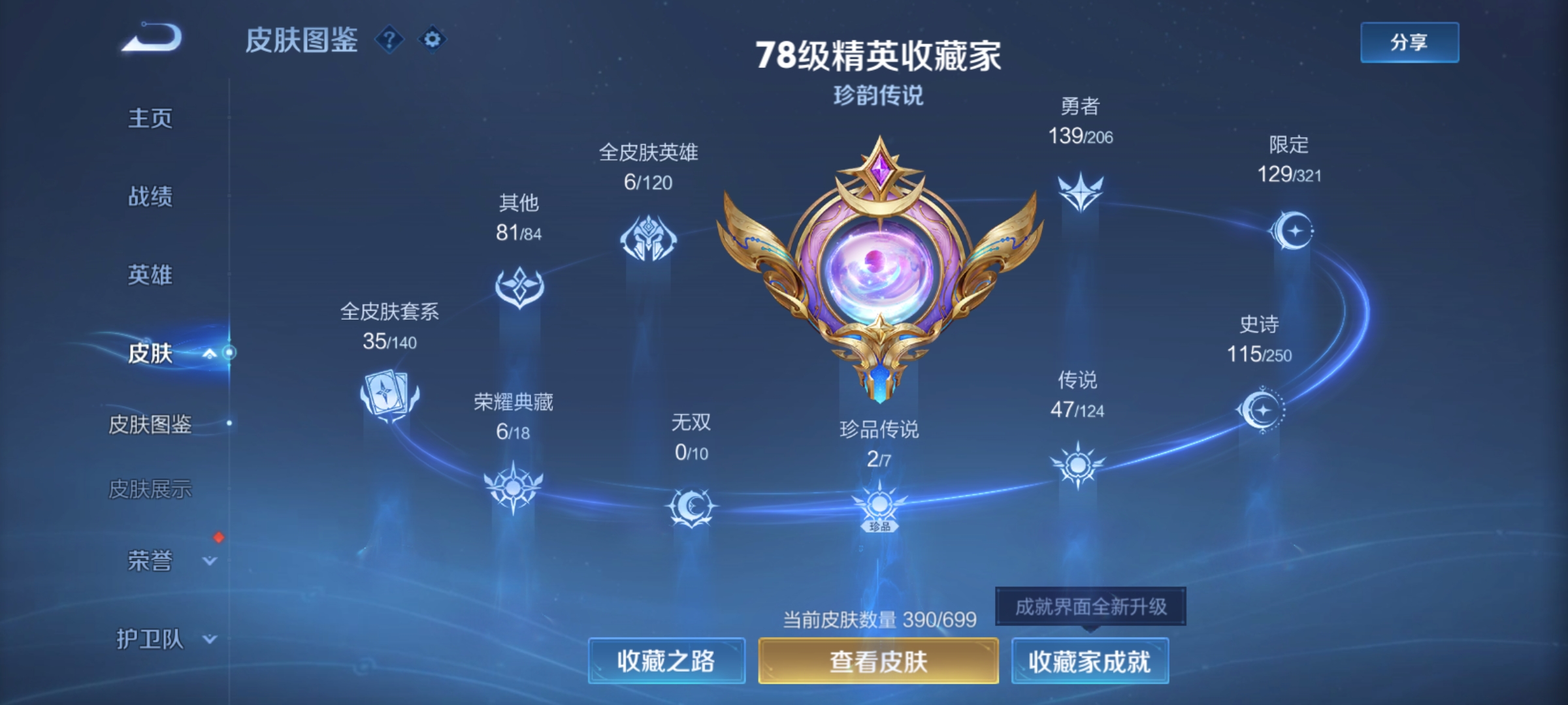 WZQM3183595王者荣耀账号详情图5